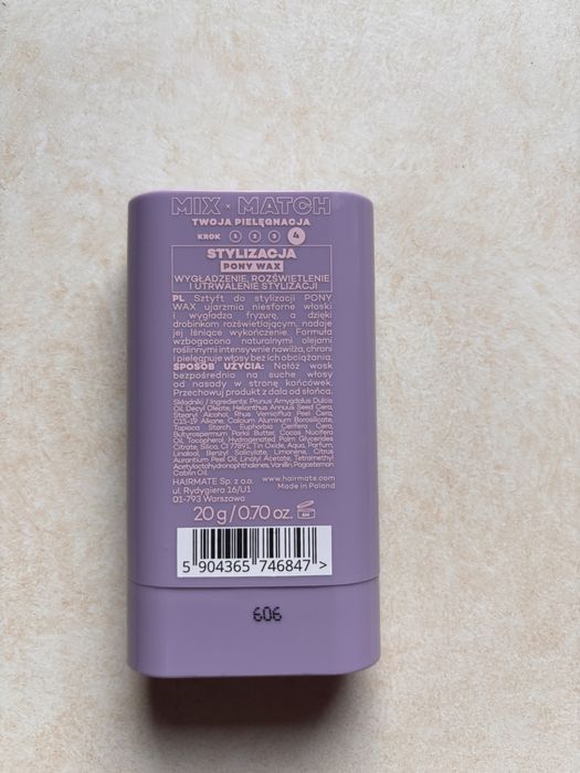 Wygładzający wosk  Hairmate