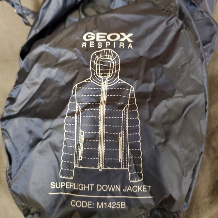 Мужской пуховик Geox