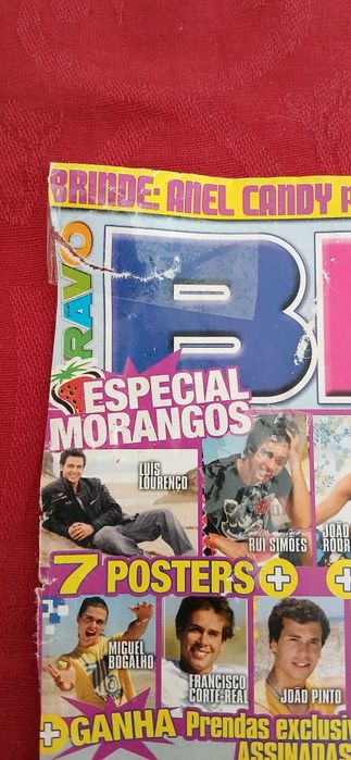 Capa Bravo + Artigo Morangos com Açúcar