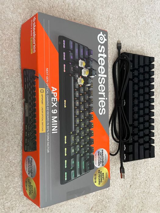 Klawiatura gamingowa SteelSeries APEX 9 MINI 60%