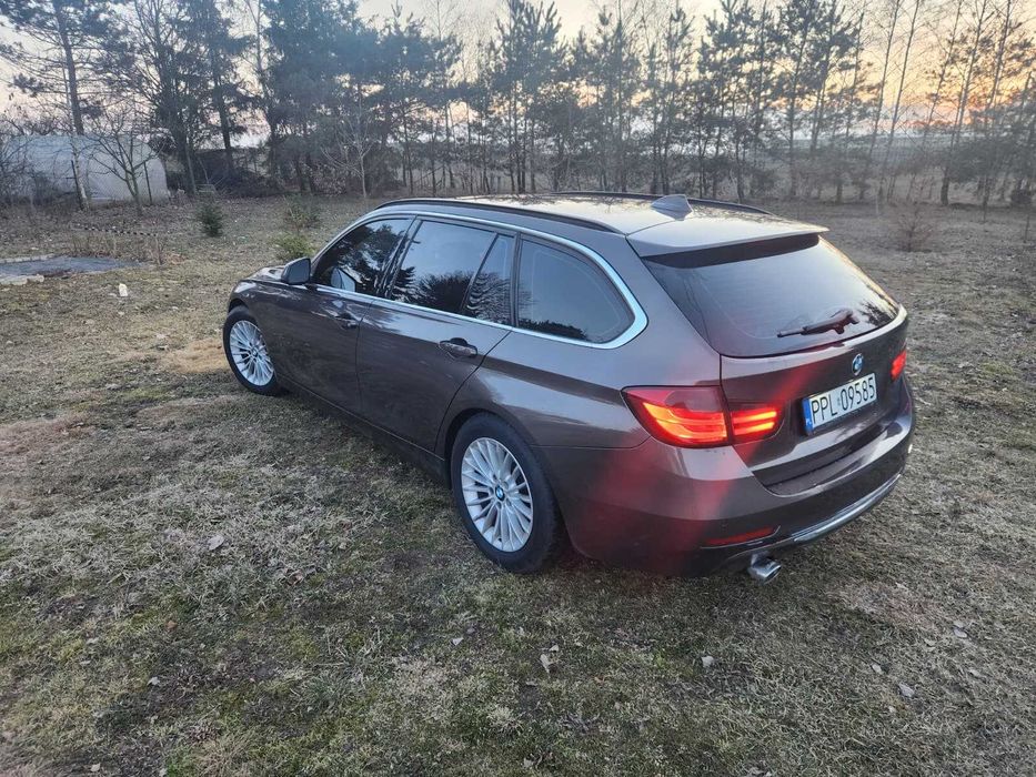 BMW 318d 2014r Automat, Ledy, Mpakiet