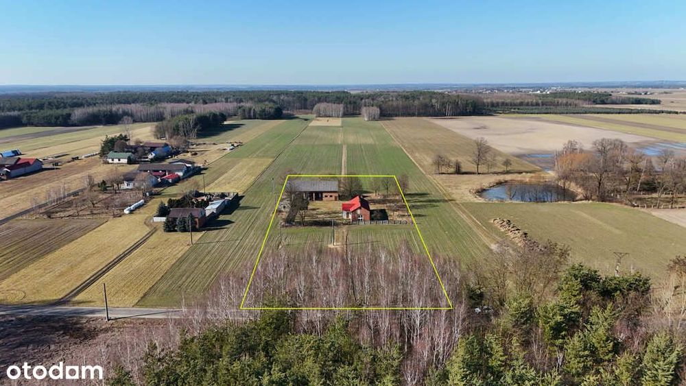 Dom 105 m² z działką 6000 m² – Piaski