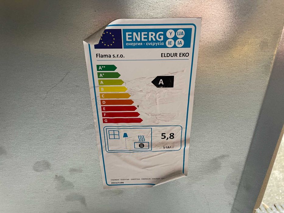 Piec kominek kaflowy wolnostojący koza ATOL 10kW cappuccino