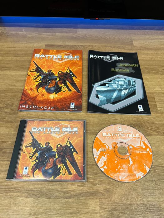 Battle Isle The Andosia War (PC PL 2000) premierowe wydanie z BIG BOX