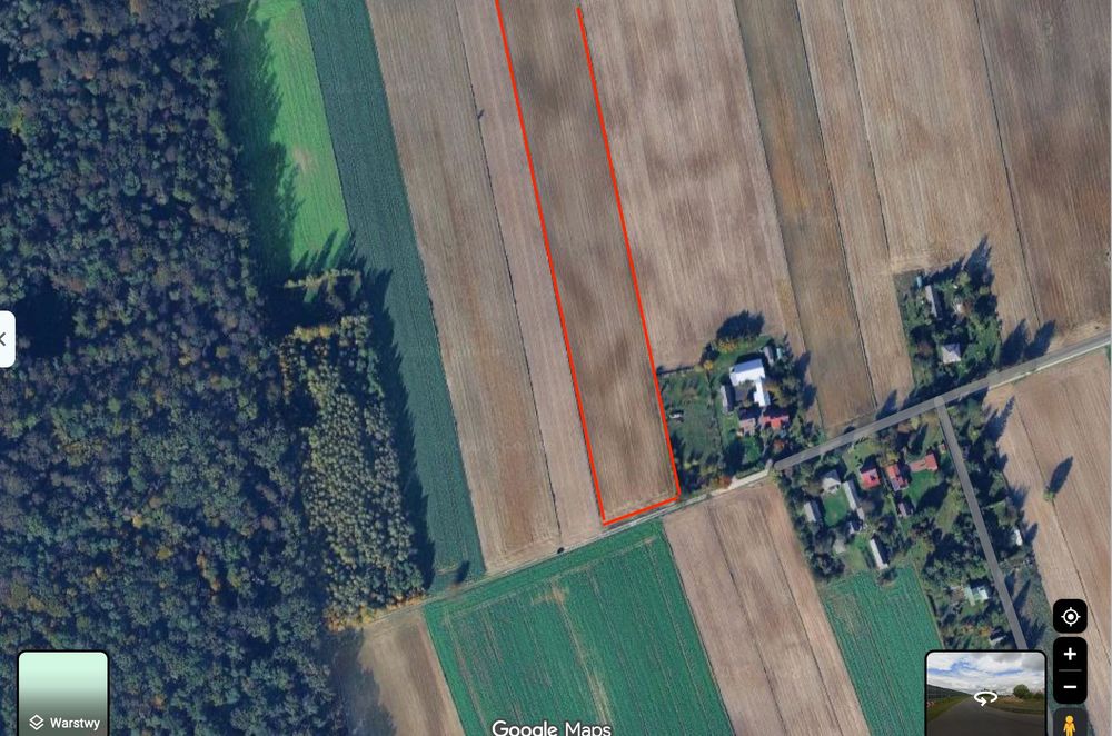 działka na sprzedaż pod budowę zagrodowa oraz zabudowę jednorodzinną Wierzchowiska drugie - Widok 2
