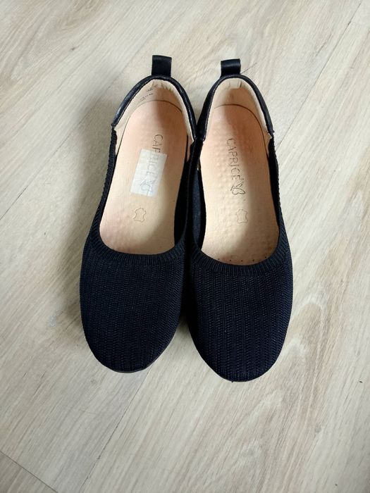 Baleriny Caprice r. 38 - 38,5 wygodne i miękkie