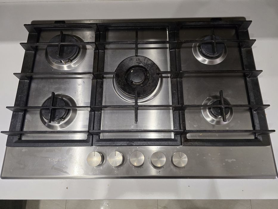 Газова варильна поверхня Whirlpool на 5 камфори