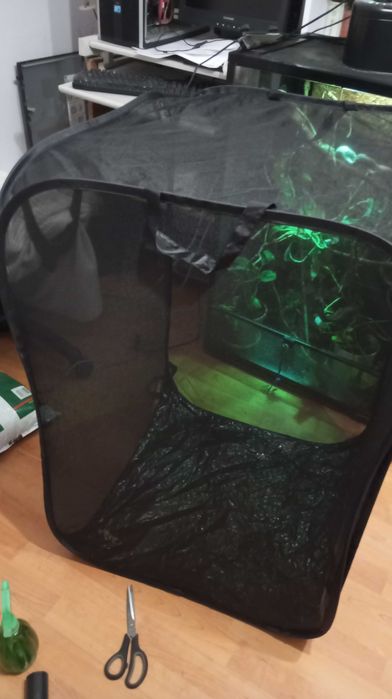 Terrarium szklane 90x60x45