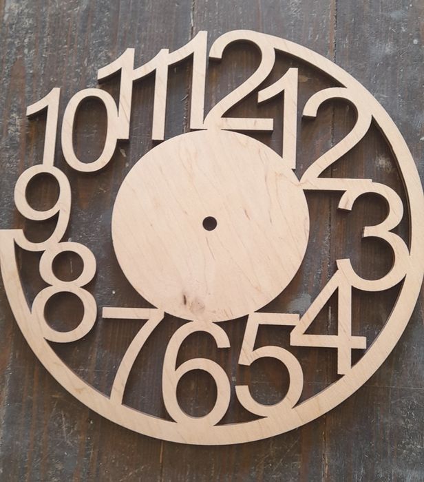 Заготовки годинників з фанери, розпродаж, гуртом дешевше