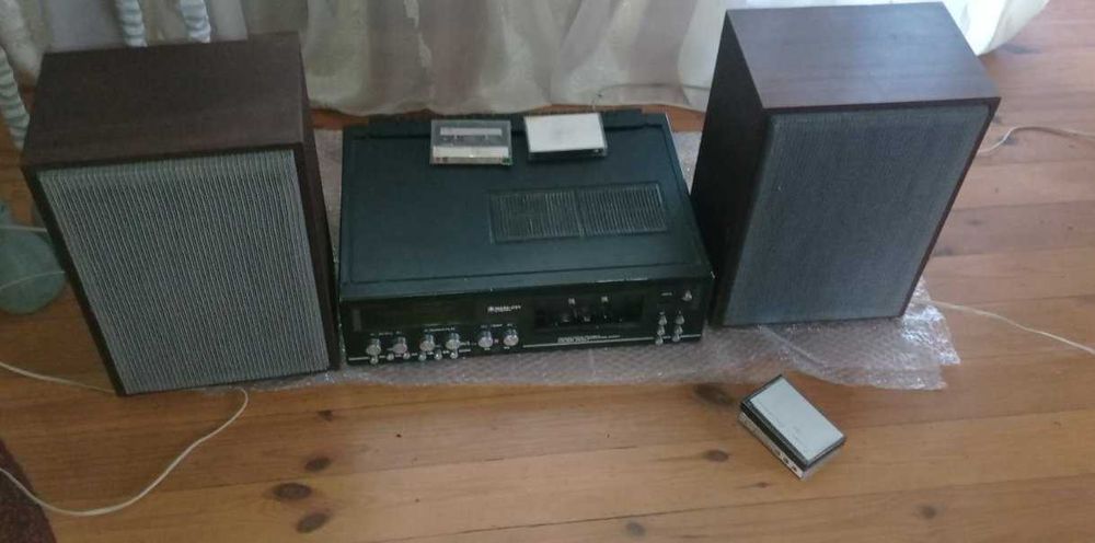 маяк 233 стерео с колонками(состояние)