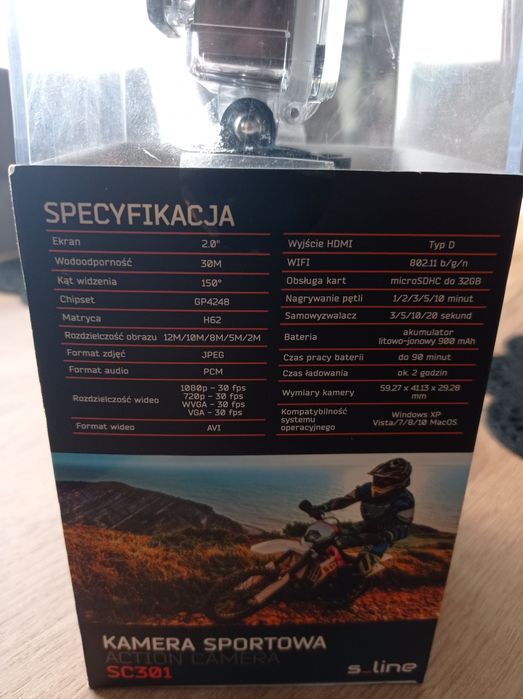 Kamera sportowa Action SC301