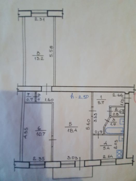 Цена снижена ‼️ 3 к.кв. с ремонтом Одесская ‼️пр. Гагарина д.179