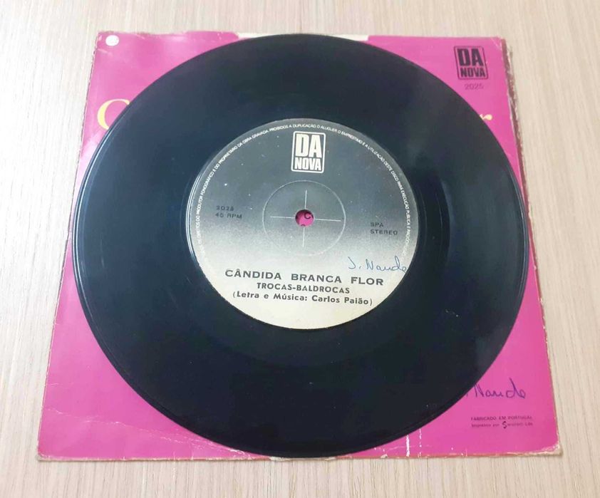 Cândida Branca Flôr - Trocas-Baldrocas (Vinil)