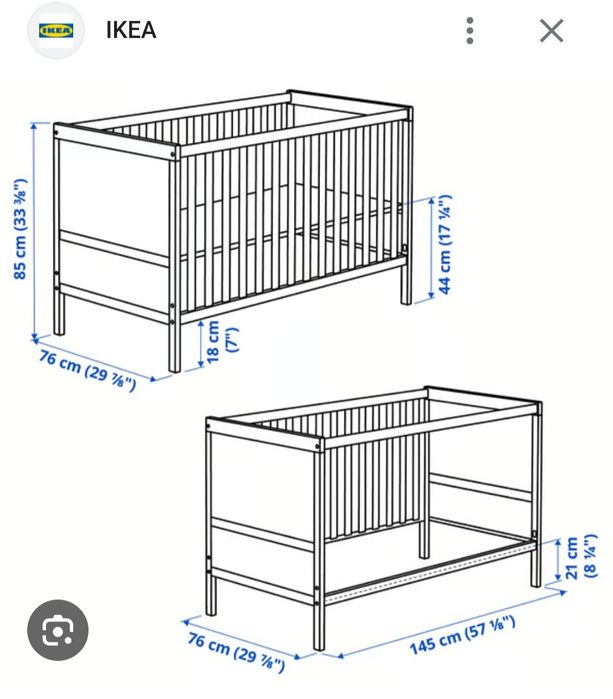 Berço de criança + colchão