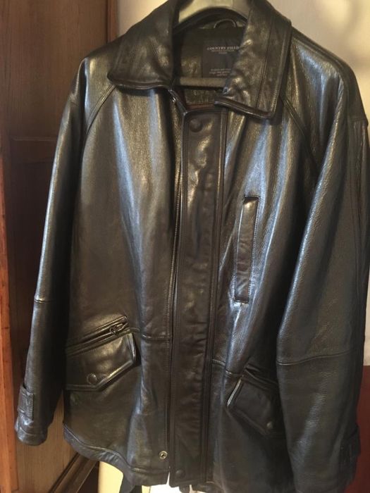Vendo Blusão pele preto