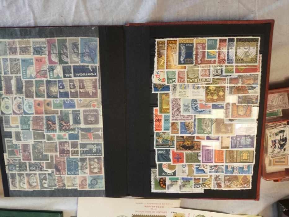 Selos de coleção nacional e estrangeiros