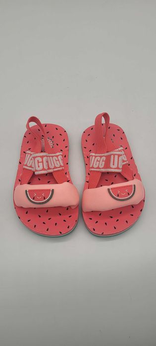 Дитячі сандалі UGG (з кавуновим принтом), 23,5 розмір (14 см)