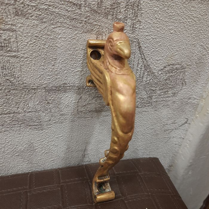 Ручка фигурка бронза