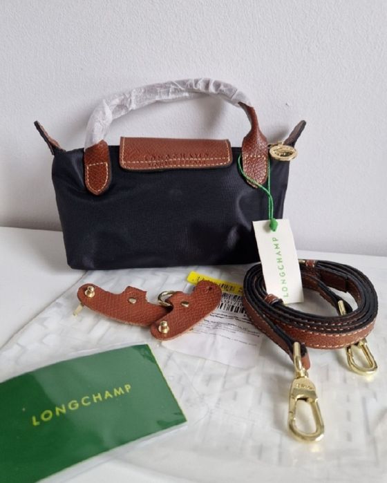 MINI czarna torebka LONGCHAMP Nowa