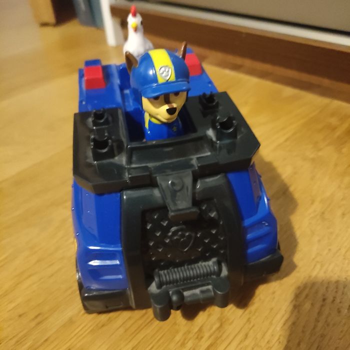 Psi Patrol pojazd Chase z wyrzutnią