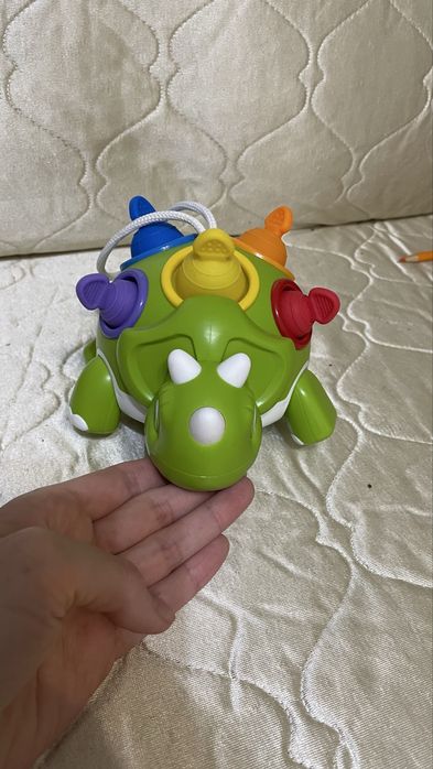 Динозаврик бізі іграшка розвиваюча