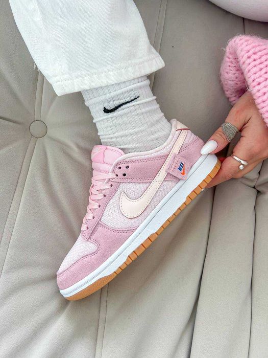 Женские кроссовки Nike Dunk Low Teddy Bear Pink 36-41 Новинка Сезона!