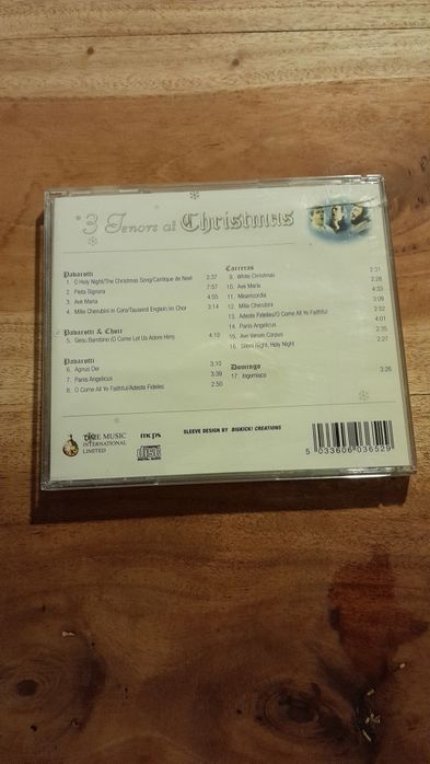 Cd 3 Tenors at Christmas Domingo Carreras e Pavarotti