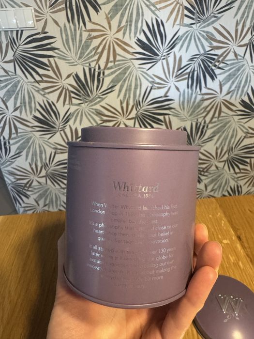 Whittard biała herbata premium w oryginalnej puszce silver needle