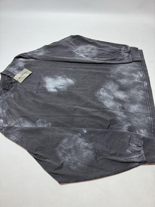 Лонгслів Balenciaga Basic Logo Grey M L Dirty fit ERD Vetements
