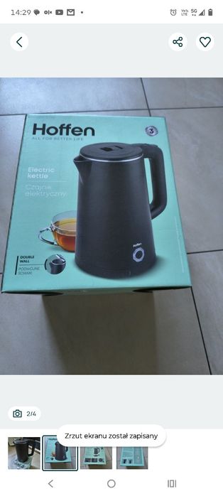 Zestaw dla pana czajnik