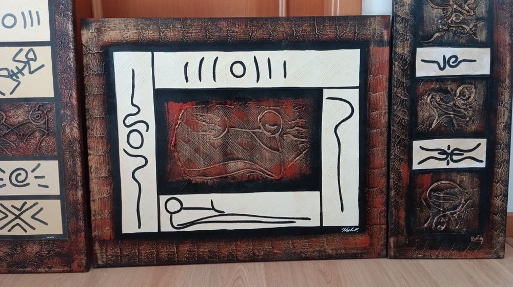Quadros Óleo pintados à mão