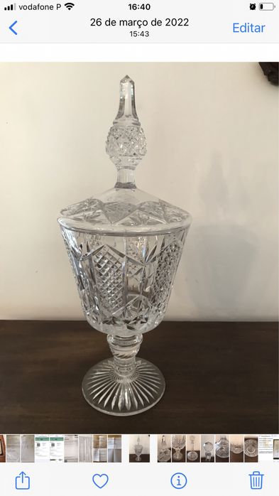 Bomboneira Cristal Atlântis