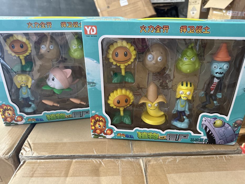 Zabawka zombi vs plants figurki