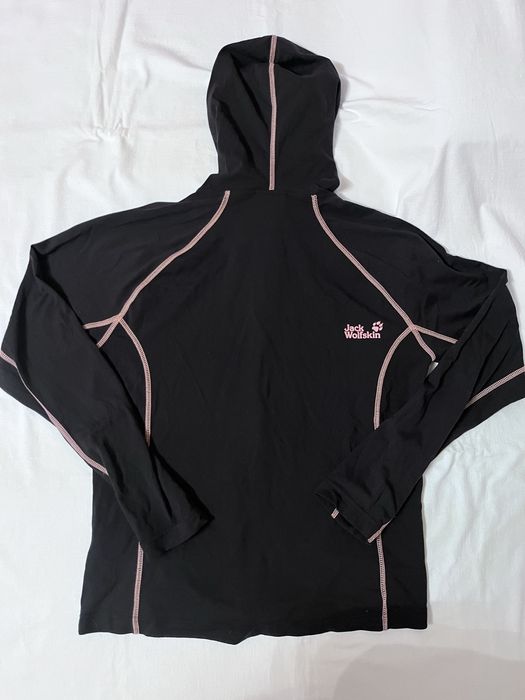 Jack Wolfskin bluza termiczna termika z kapturem
