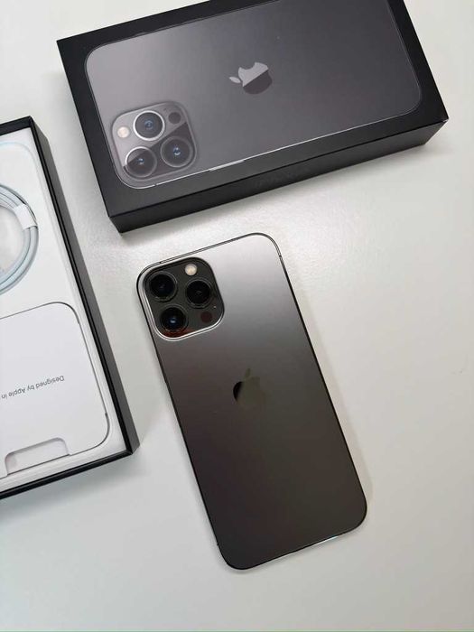 Apple iPhone 13 Pro Max・128GB・Grafite (Fatura e Garantia)