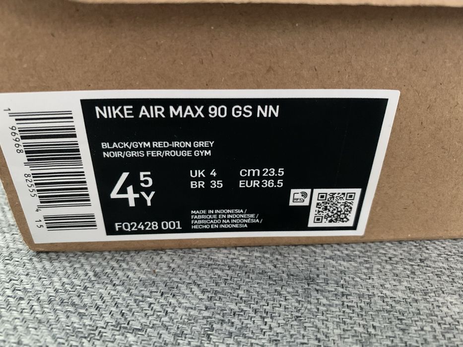 NIKE Air Max 90 GS r. 36.5