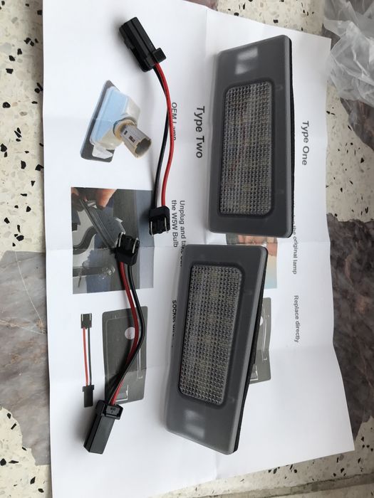 Podświetlenie tablicy rejestracyjnej kia ceed kombi mk2