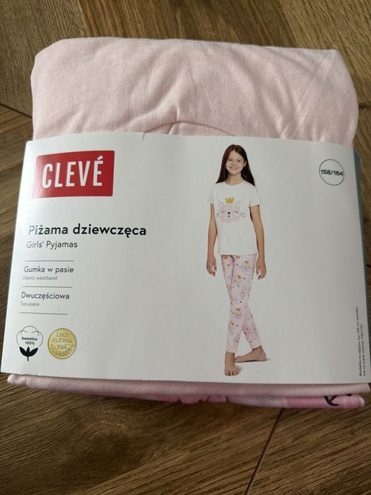 Pizama dziewczeca cleve  158/164