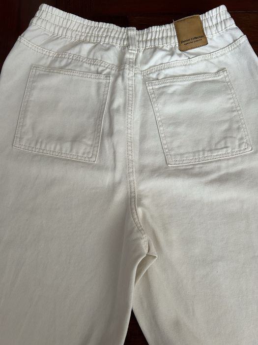 Calças sarja bege Lft 13-14 anos