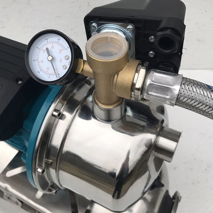 Насосна станція для будинку Гідрофор для води і поливу нержавійка