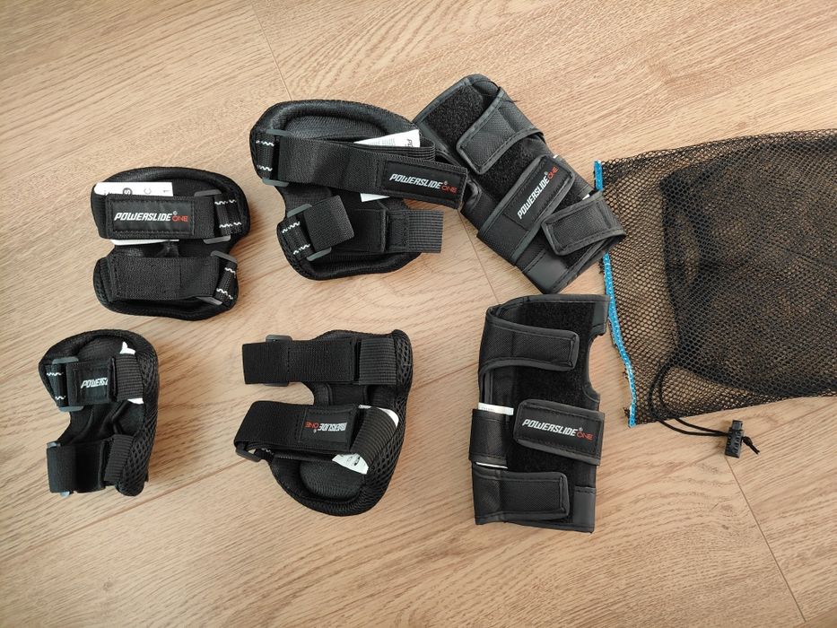 Conjunto proteção patins powerslide