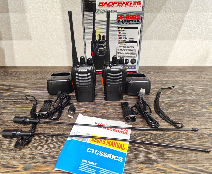 ‼️ Baofeng BF888S + антени•ціна за 2шт.‼️