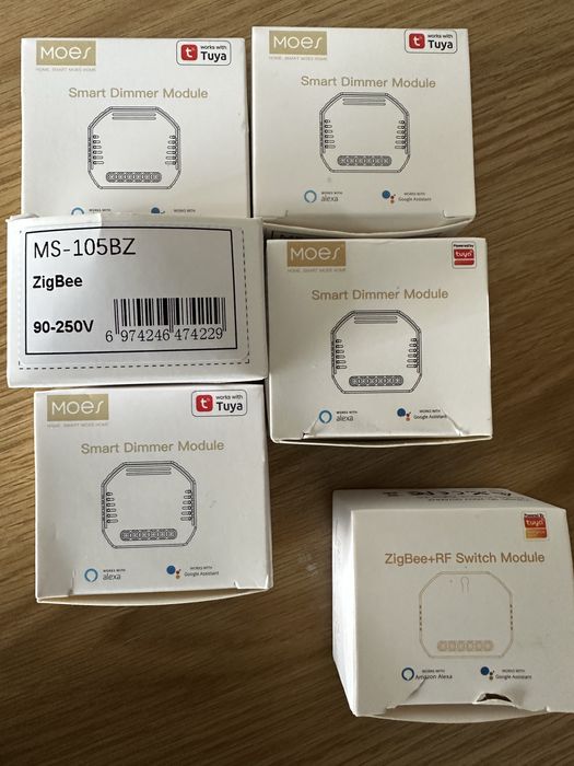 Moes 5 Dimmers | Zigbee 3.0 | Tuya64564401082114120