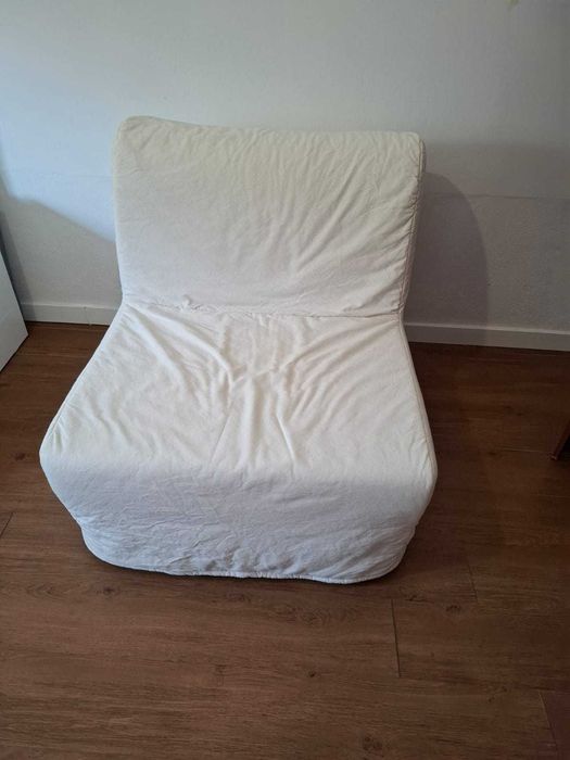 LYCKSELE LÖVÅS - Poltrona-cama, Ransta cru semi-nova