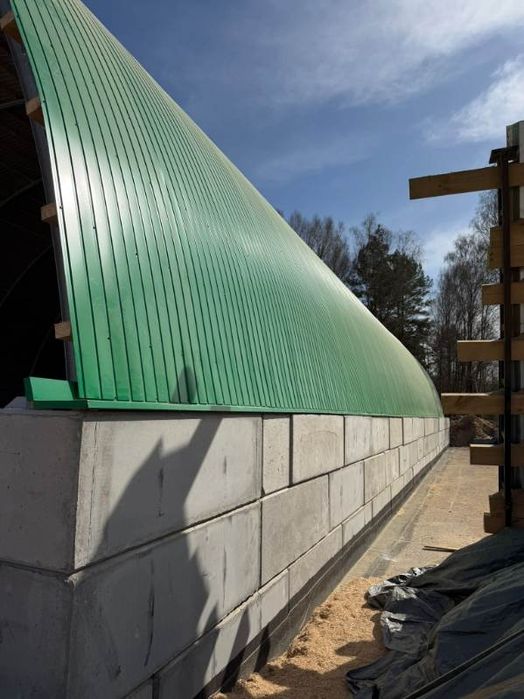 Hala łukowa 14.5 x 15m garaż magazyn wiata  od ręki