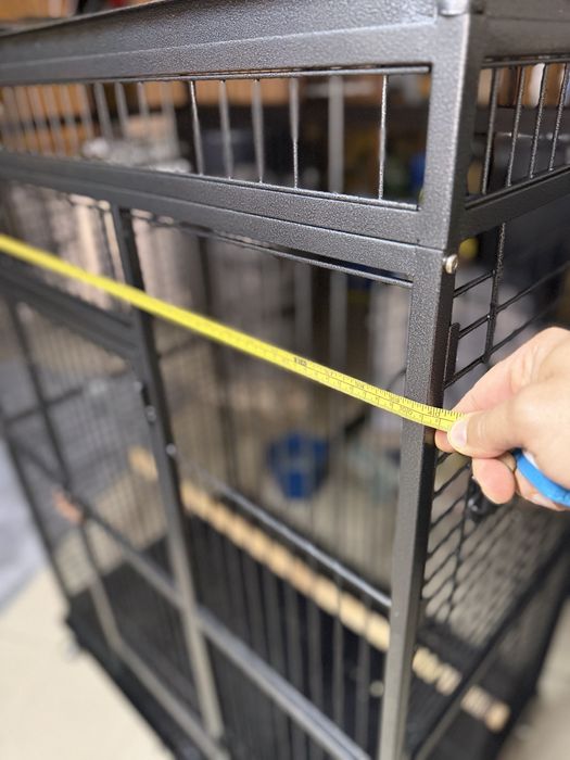 Gaiola grande para papagaios/aves de Médio  e grande porte - com Rodas