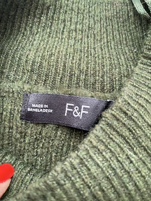 Тепле плаття  зимове зелене