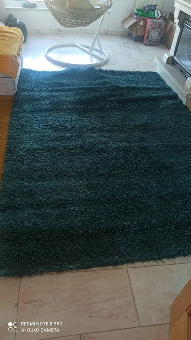 Tapete grande de pêlo curto