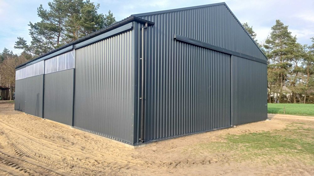 Hala magazynowa 12x20x4,5 SystemSpaw