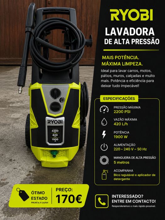 Maquina alta pressao